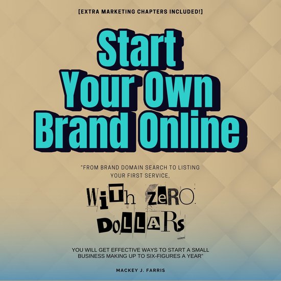 Start Your Own Brand Online With ZERO Dollars:: - cover