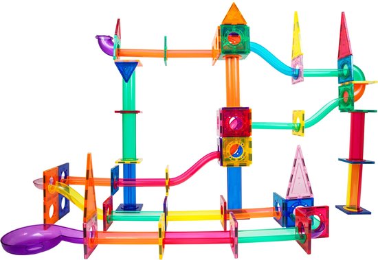 Picasso Tiles knikker racebaan magnetisch speelgoed | Sazo Kids & Co Picasso Tiles knikker racebaan magnetisch speelgoed | Sazo Kids & Co