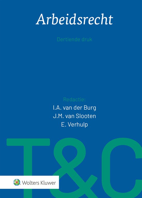 Tekst & Commentaar - Arbeidsrecht - cover