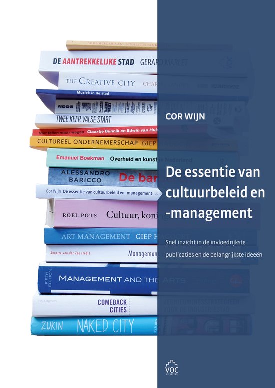 De essentie van cultuurbeleid en -management - cover