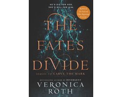 Omslag van The Fates Divide Carve the Mark, 2