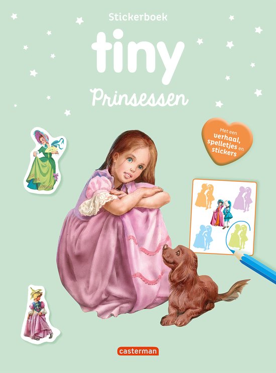 Tiny Stickerboek 1 - Prinsessen