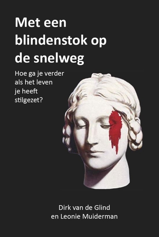Met een blindenstok op de snelweg - cover