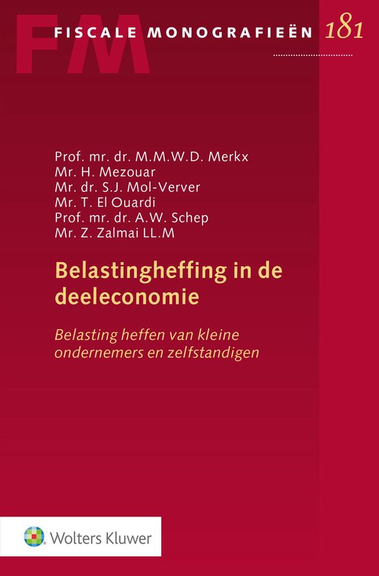 Belastingheffing in de deeleconomie - cover