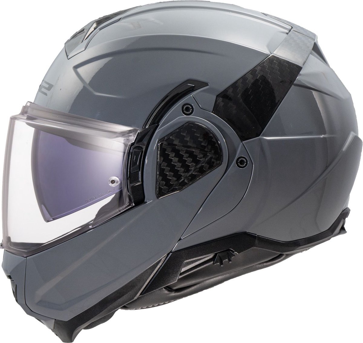 LS2 FF910 Advant II systeemhelm solid nardo grijs