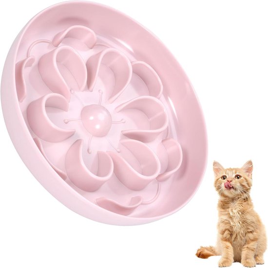PP Pet Slow Feeder Bowl New Design Dog Slow Feeder Bowl Non Slip Cat Dog Bowl Al