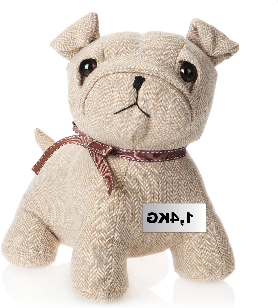 Deurstopper zware deurhouder schattig hondendesign functioneel woonaccessoire stop voor ramen en deuren ideaal voor tocht (Hond Bella)