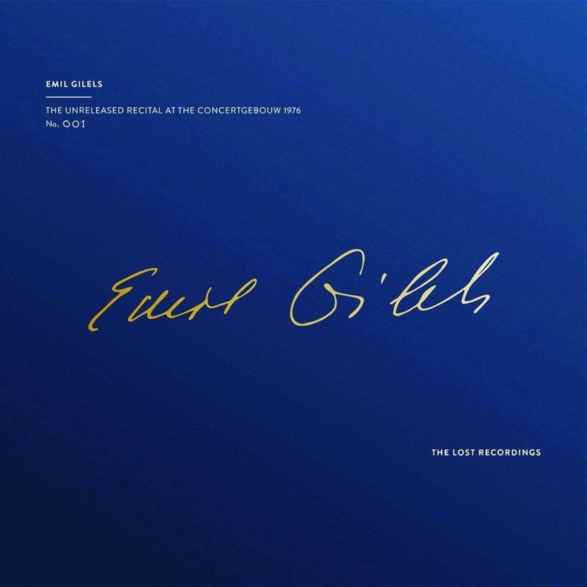 Emil Gilels - The Unreleased Recitals At The Concertgebouw (2 LP)
