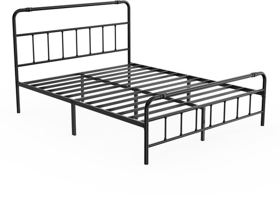 Zinus Van Bed 160 x 190 cm - Bed frame 41 cm high with storage under