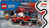 Bol.com LEGO City F1 pitstop en pitcrew met Ferrari auto - 60443 aanbieding