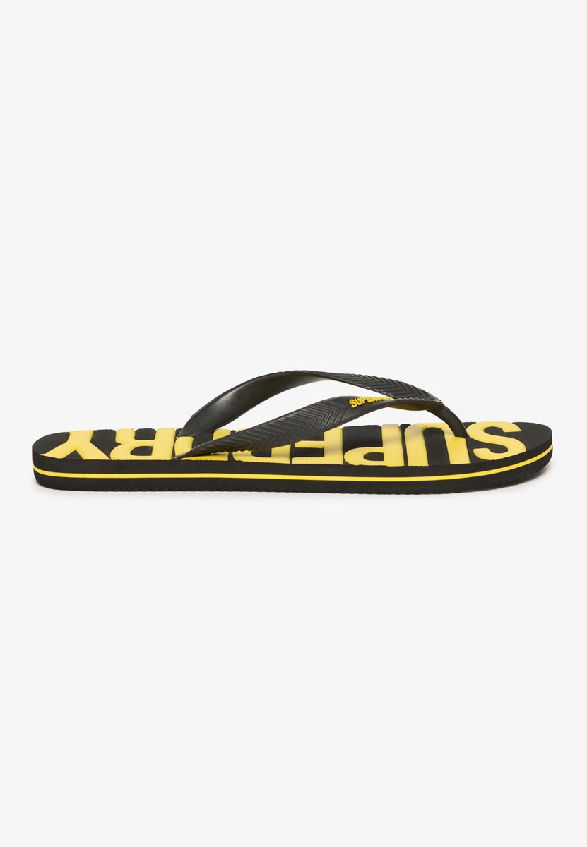 Superdry Vintage Kinderenlippers Heren Slippers Zwart