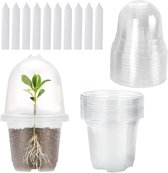 Form Plastic Plantenpot - kunststof - zwart - D17 x H14 cm | Leen Bakker
