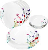 Bol.com MamboCat 12-delig Marie porseleinen servies voor 6 personen aanbieding