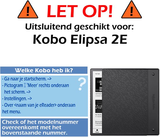 Screenprotector - Folie Geschikt voor Kobo Elipsa 2E Screenprotector Bescherm Folie Screen Protector Folie Telefoon - 3 PACK — afbeelding 2
