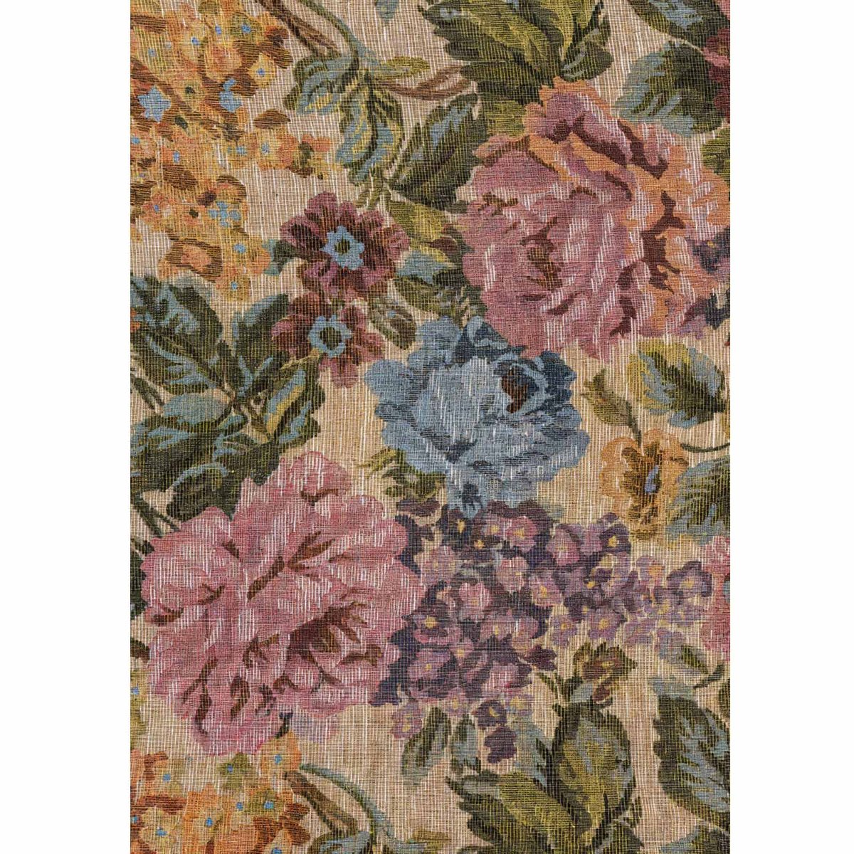 Bamyum Molis Bedrukt Tapijt Chenilleprint Machine Made 160 x 230 cm, Vintage Tapijt Slaapkamer, Antibacterieel Antislip Ondervloer Keukentapijt