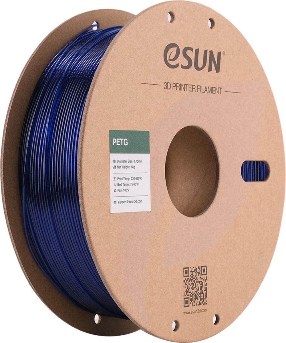 ESUN PETG Blauw / Blue 1 kg - 1.75mm - 3D printer filament