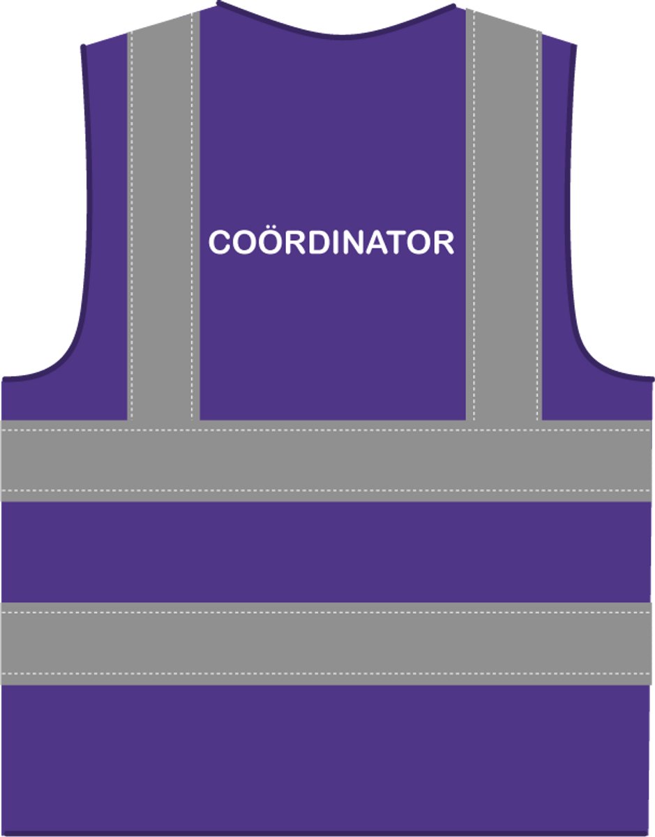 Coördinator hesje RWS paars