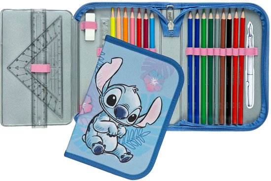Undercover Stitch etui gevuld - multicolor - schoolspullen.