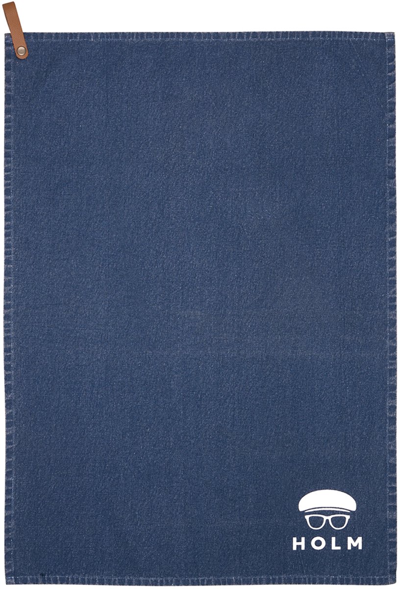 HOLM Theedoek 50 x 70 cm Blauw