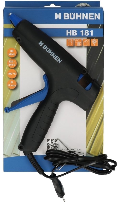 BÜHNEN Pistolet à colle HB 191 carton 100 watts