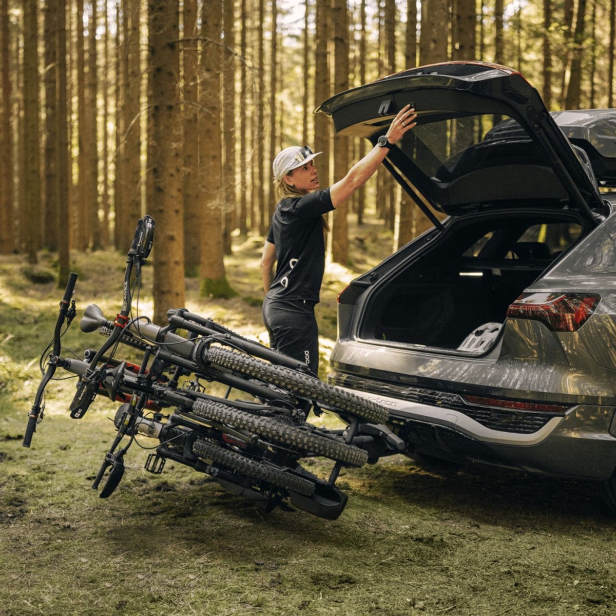 Thule EasyFold 3 - Fietsendrager - Geschikt voor 3 (elektrische) fietsen - Compact Opvouwbaar – foto 5