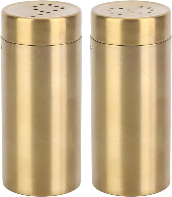 Take2, Biegsie Silicone Salt and Pepper shaker Set, Stainless Steel