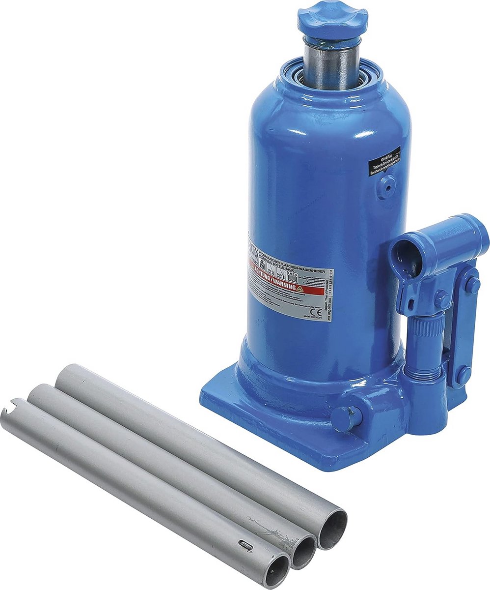 Hydraulische potkrik met dubbele zuiger - 5 ton draagvermogen