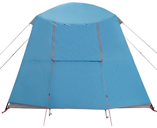 vidaXL - Kampeertent - met - verandakoepel - 5-persoons - waterdicht - blauw van Merkloos — afbeelding 4