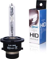 Blanco HID-Xenon lamp D4S 5000K 25% UP + E-Keur, 1 stuk
