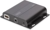 Digitus DS-55123 audio/video extender AV-receiver Zwart