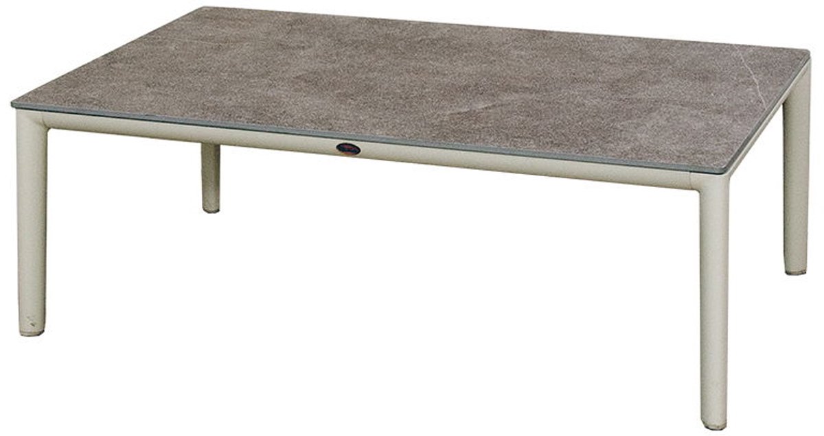 Keystone lounge tafel sunny creme 120 x 79 cm Oosterik Home