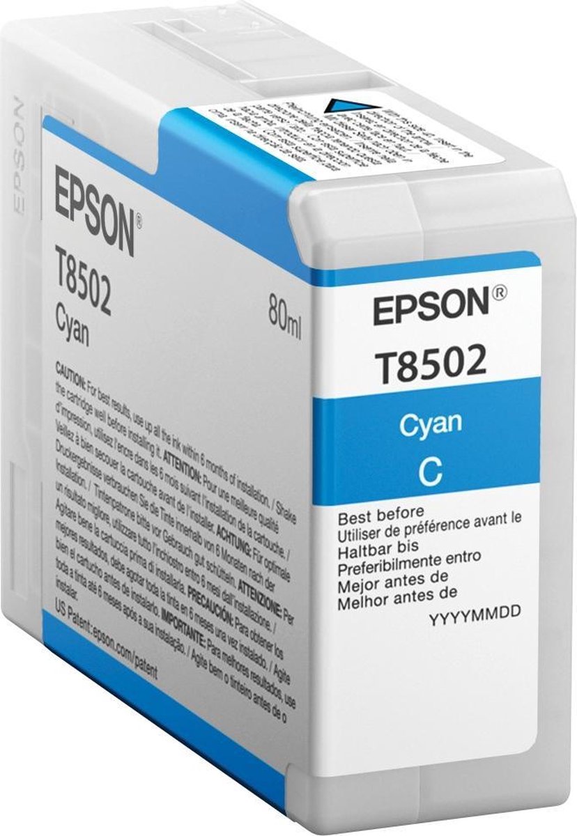 Epson T8502 - Inktcartridge / Cyaan