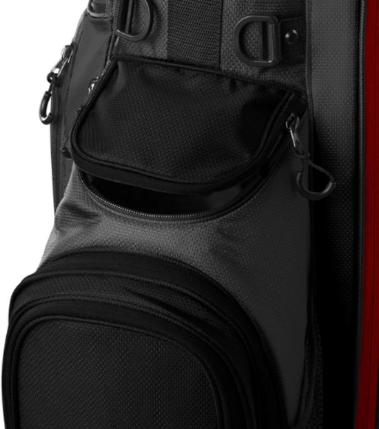 Wilson Staff Feather Standbag Zwart/Rood van Merkloos — afbeelding 3