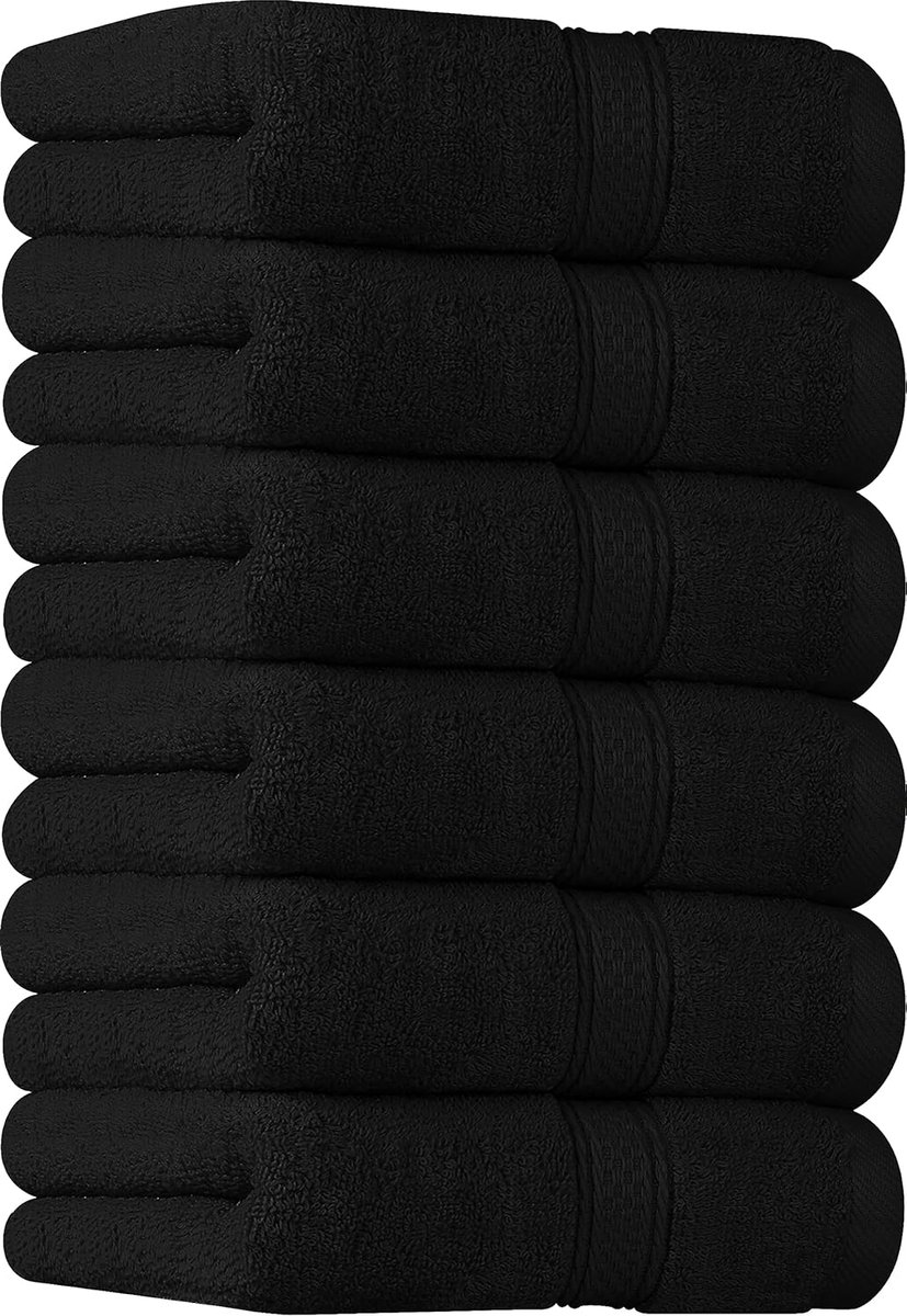 Famanu - 6 Set Premium Handdoeken, (41 x 71 CM) 100% Ringgesponnen Katoen, Ultra Zacht en Zeer Absorberend voor Badkamer, Fitnessruimte, Douche, Hotel en Spa