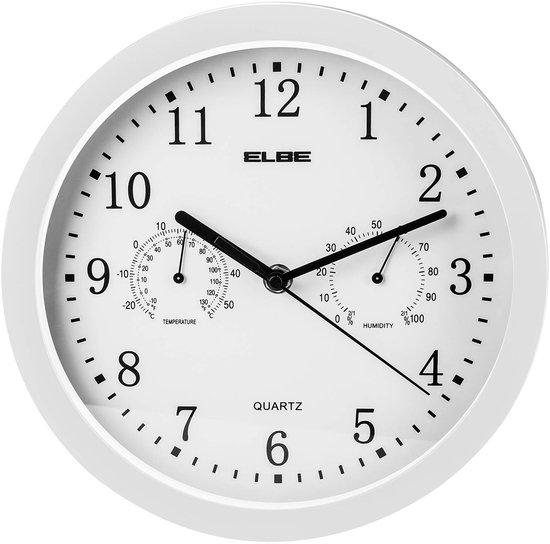 Keukenklok met thermometer en hygrometer | van 't Ende