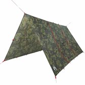 vidaXL - Auvent de camping - Imperméable - 451 x 420 cm - camouflage