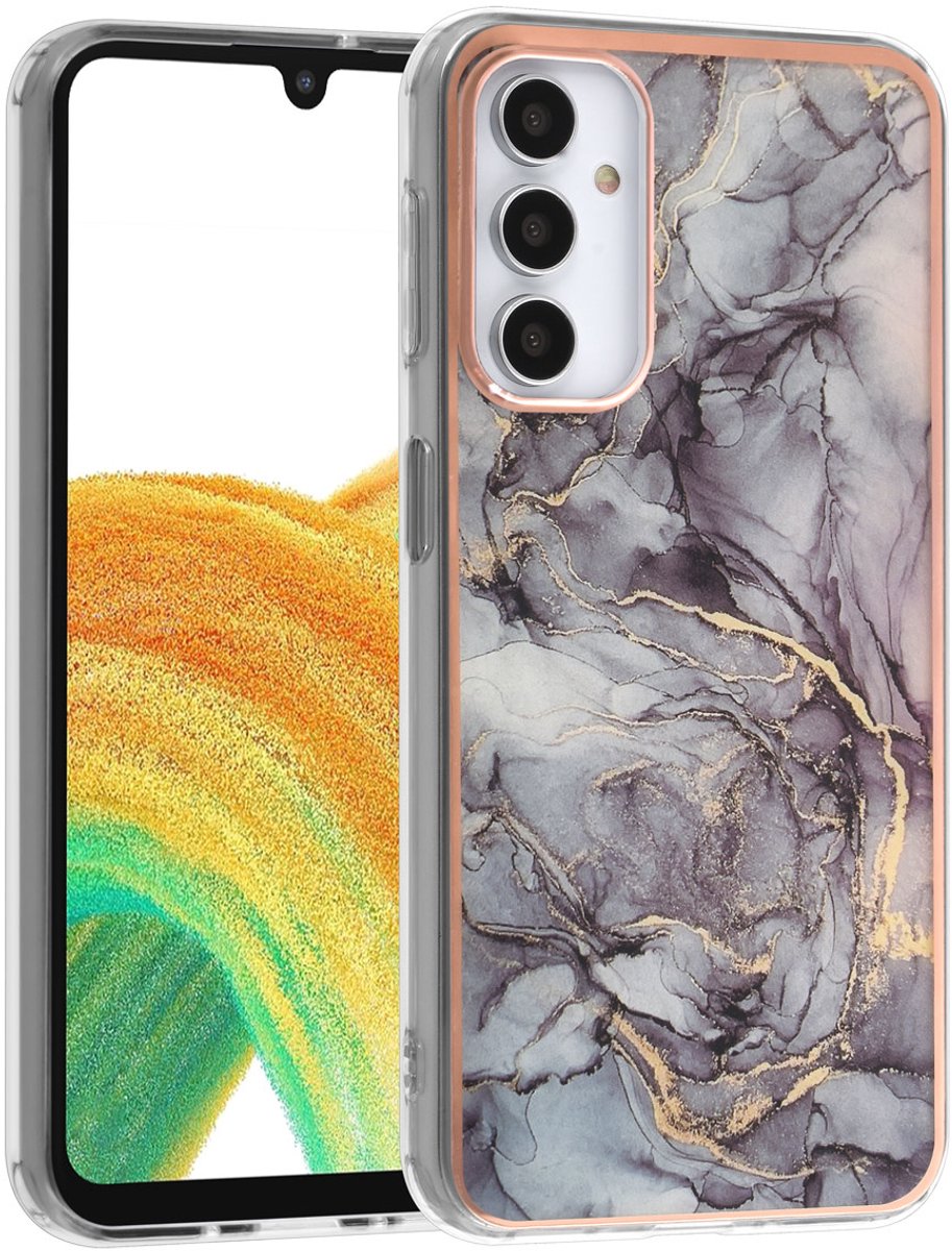 UNIQ Accessory Galaxy A24 TPU Backcover - Marble Grey