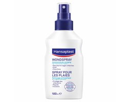 Hansaplast Wondspray - Wondreiniging - Wondontsmetting - 100ml