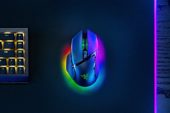 Razer Basilisk V3 Pro 35K - Draadloze Gaming Muis - Ergonomisch - RGB - 4-weg Scrollwiel - Zwart