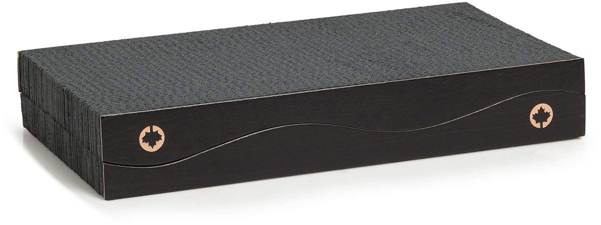 Canadian Cat - Black Edition - Krabbplank uit 2 Delen - 42x23,5x7 cm - Zwart