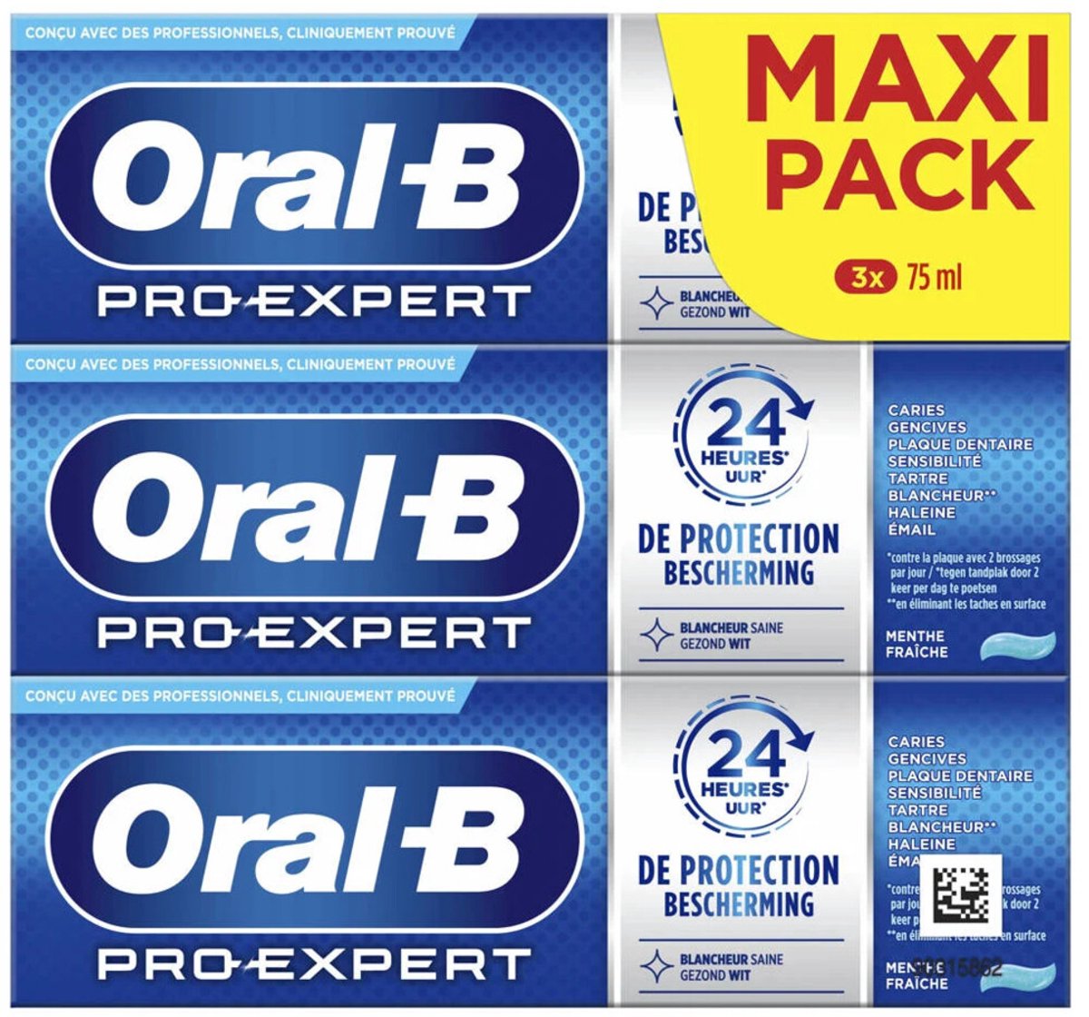 Oral-B Tandpasta Expert Gezond Wit 3 x 75 ml