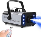 Rookmachine 1200 W met led verlichting en draadloze afstandbediening
