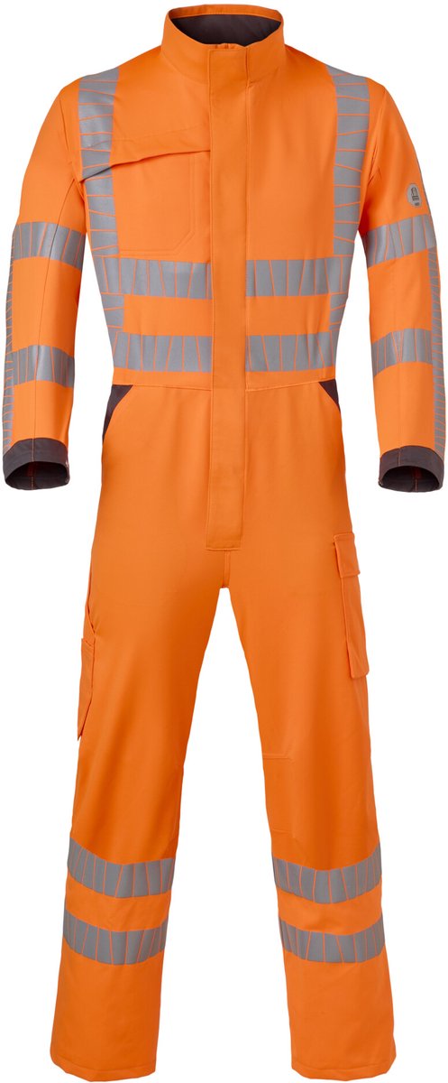 HAVEP Overall RWS+ 20482 - Fluo Oranje/Charcoal - 62