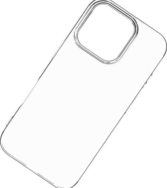 Coque Cazy Soft GRS adaptée à iPhone 16 Pro - Transparente