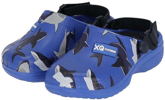 XQ Footwear - Sabots de jardin - Requin - Blauw - Pointure 35/36
