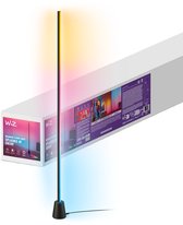 Bol.com WiZ Gradient vloer lamp - WiZ Entertainment - RGBIC: Meerdere kleuren tegelijk - Eenvoudige installatie - 140 cm aanbieding