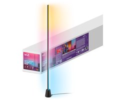 WiZ Gradient Vloerlamp – WiZ Entertainment – RGBIC: Meerdere kleuren tegelijk – Eenvoudige installatie – 140 cm