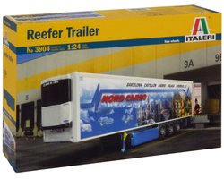 Italeri Modelbouwpakket Vrachtwagens - 3904 Reefer Trailer Plastic - 1:24 - Modelbouw