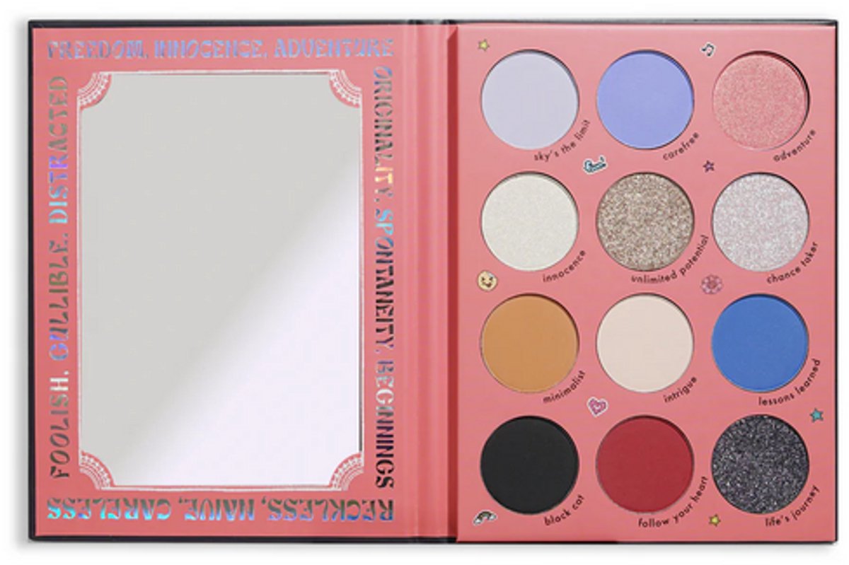 Kara Beauty - The Fool Creative Eye Palette - Oogschaduwpalette - 12 Kleuren - Oogmake-up - VEGAN - 15,3 g