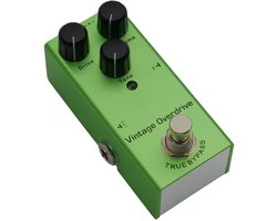 Vintage Overdrive Electric Guitar Pedal - Klassiek Effect, Professionele Muziekuitrusting, Uniek Retro Geluid, Ideaal voor Muzikanten en Gitaarliefhebbers
